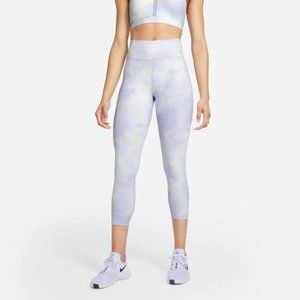 [NWT] Nike Mid-Rise Cropped Tie-dye Leggings